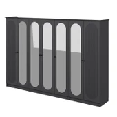 Minar Kale 190 7 Kapak 5A 2Ç Dolap Antrasit - Mebran Defne Ayna Antr thumbnail 7