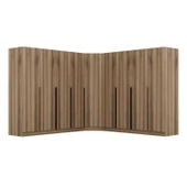 Minar Kaleplus190 9 Kapaklı 4 Çekmeceli Köşe Dolap Dore Dore Plus thumbnail 6