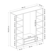 Minar Kale210 4 Kpk 2 Çek Taçlı Dlp Antrasit Mbrn İlkbahar Antrasit thumbnail 8
