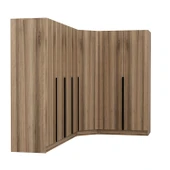 Minar Kaleplus190 7 Kapaklı 2 Çekmeceli Köşe Dolap Dore Dore Plus thumbnail 4