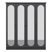 Minar Kale 190 4 Kapak 4A 2Ç Dolap Antrasit - Mebran Defne Ayna Antr thumbnail 6