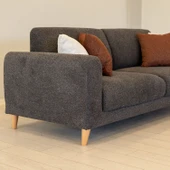 Minar Mitra 3+3+1 Berjer Koltuk Takım (Ares Byz+Koyu Gri) thumbnail 6