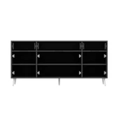 Minar Elina Ayaklı Konsol Aynalı Antrasıt-Beyaz thumbnail 6