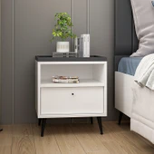 Minar Lara Komodin 1C - Beyaz thumbnail 2