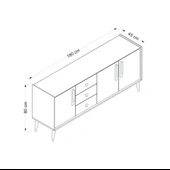 Minar Mitra Konsol-Beyaz-Artisan thumbnail 8