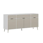 Minar Elina Ayaklı Konsol Beyaz-Kumtaşı thumbnail 5