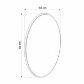 Minar Kale Aynalı Konsol Pandora - Antrasit Antrasit thumbnail 7