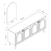 Minar Lotus Konsol Aynalı Set - Byz-Artısan thumbnail 8