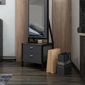 Minar Elegante Aynalı Takı Dlb-Antrasit Siyah - 5