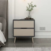 Minar Elina Ayaklı Komodin Antr-Kumtaşı thumbnail 2