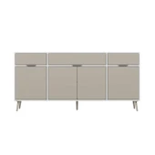 Minar Elina Ayaklı Konsol Aynalı Beyaz-Kumtaşı thumbnail 5