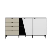 Minar Yelena Konsol-Beyaz-Siyah-Kumtaşı thumbnail 6