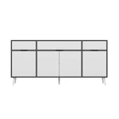 Minar Elina Ayaklı Konsol Antr-Beyaz thumbnail 6