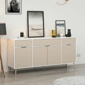 Minar Elina Ayaklı Konsol Beyaz-Kumtaşı thumbnail 4