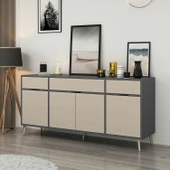 Minar Elina Ayaklı Konsol Antr-Kumtaşı thumbnail 1