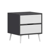 Minar Elina Ayaklı Komodin Antr-Beyaz thumbnail 4