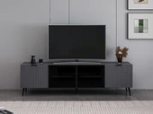 Minar Kale Tv Ünitesi Plus - Antrasit Antrasit Füme Cam - 1