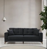 Minar Elina 3'Lü Koltuk - Ceviz Ayak Pixel525 thumbnail 1