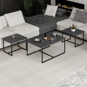 Minar Levada 3Lü Zigonlu Sehpa-Antrasit thumbnail 3