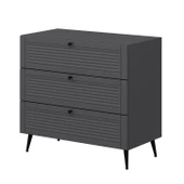 Minar Kale Şifonyer Pandora - Antrasit Antrasit thumbnail 6