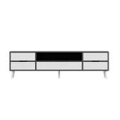 Minar Elina Ayaklı Tv Ünitesi Antr-Beyaz thumbnail 6