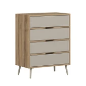 Minar Elina Ayaklı Şifonyer Dore-Kumtaşı thumbnail 4