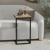 Minar Davin Yan Sehpa Dore (Siyah Ayaklı) thumbnail 3