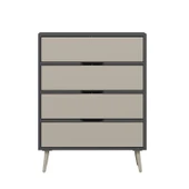 Minar Elina Ayaklı Şifonyer Antr-Kumtaşı thumbnail 5