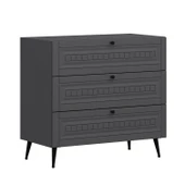 Minar Kale Şifonyer İlkbahar - Antrasit Antrasit thumbnail 8