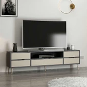 Minar Elina Ayaklı Tv Ünitesi Antr-Kumtaşı thumbnail 4