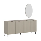 Minar Kale Plus Set2 Tv + Orta Sehpa + Aynalı Konsol Kumtaşı - 6