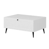 Minar Kale Orta Sehpa Pandora - Beyaz Beyaz thumbnail 4