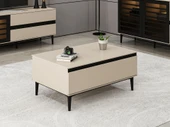 Minar Star Orta Sehpa 2K Soft - Kumtası Siyah - 1