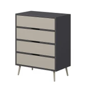 Minar Elina Ayaklı Şifonyer Antr-Kumtaşı thumbnail 6