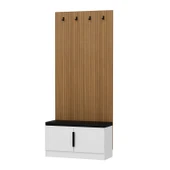 Minar Kale Dekor Panel Ayakkabılık Minderli Byz Mbrn Çizgili Byz thumbnail 6