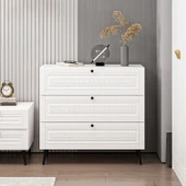 Minar Kale Şifonyer İlkbahar - Beyaz Beyaz thumbnail 1