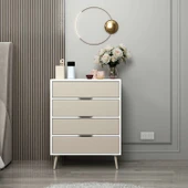 Minar Elina Ayaklı Şifonyer Beyaz-Kumtaşı thumbnail 2