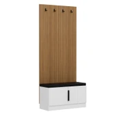 Minar Kale Dekor Panel Ayakkabılık Minderli Byz Mbrn Çizgili Byz thumbnail 5