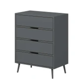 Minar Elina Ayaklı Şifonyer Antr-Antr thumbnail 6