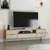 Minar Elina Ayaklı Tv Ünitesi Dore-Kumtaşı thumbnail 3