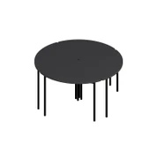 Minar Emma Zigonlu Orta Sehpa Takım-Antr Antr thumbnail 5