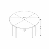 Minar Emma Zigonlu Orta Sehpa Takım-Antr Antr thumbnail 8