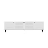 Minar Kale Tv Ünitesi İlkbahar - Beyaz Aynalı Beyaz thumbnail 7