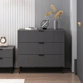 Minar Kale Şifonyer Plus - Antrasit Antrasit thumbnail 1