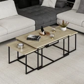 Minar Levada 3Lü Zigonlu Sehpa-Bona thumbnail 1