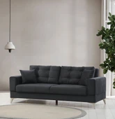 Minar Elina 3'Lü Koltuk - Kumtaşı Ayak Pixel610 thumbnail 2