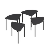 Minar Emma Zigonlu Orta Sehpa Takım-Antr Antr thumbnail 7