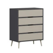 Minar Elina Ayaklı Şifonyer Antr-Kumtaşı thumbnail 4