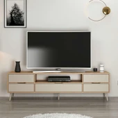 Minar Elina Ayaklı Tv Ünitesi Dore-Kumtaşı thumbnail 4