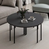 Minar Emma Zigonlu Orta Sehpa Takım-Antr Antr thumbnail 2